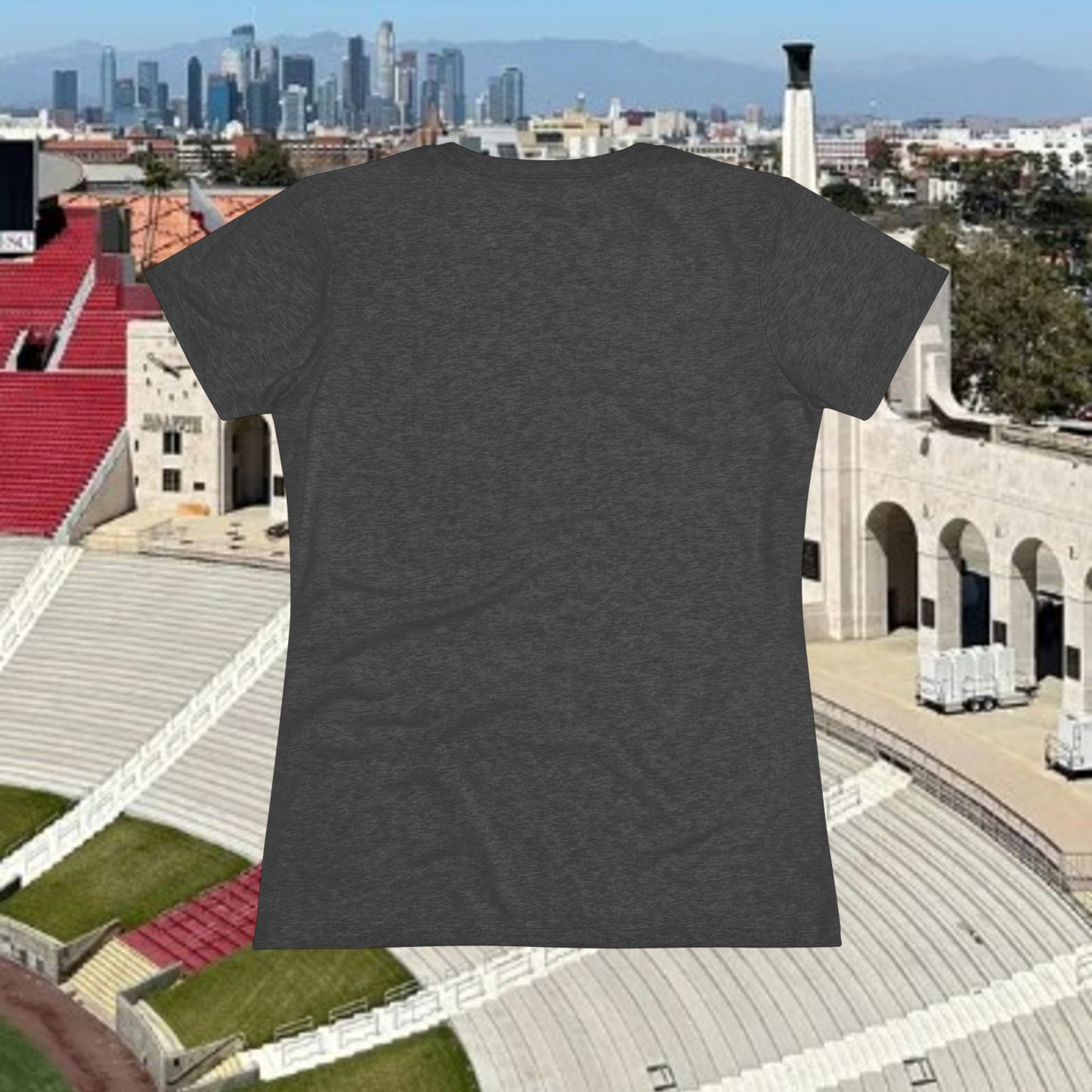 Victory Inspired Women's Triblend Tee - Soft Cotton, Eco-Friendly Shirt, Casual Style, Gift for Her, Festival Attire, Fan Gear