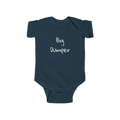 Big Dumper Fan Onesie - Big Dumper Design, Infant Outfit, Baby Shower Gift, Funny Baby Clothes, Unisex Baby wear