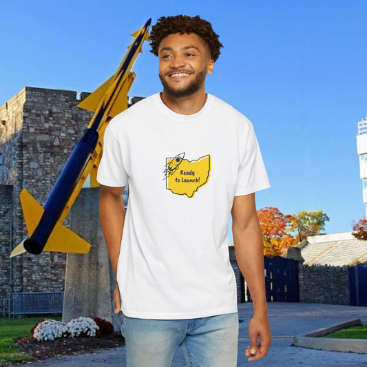 Toledo T-Shirt, Ready to Launch Graphic Tee, Unisex Casual Wear, Perfect Gift for Graduates, Ohioans