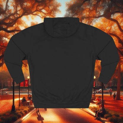 Seminoles Inspired Fleece Hoodie, Game Day Apparel, College Sports Fan Gift, Football Spirit Wear