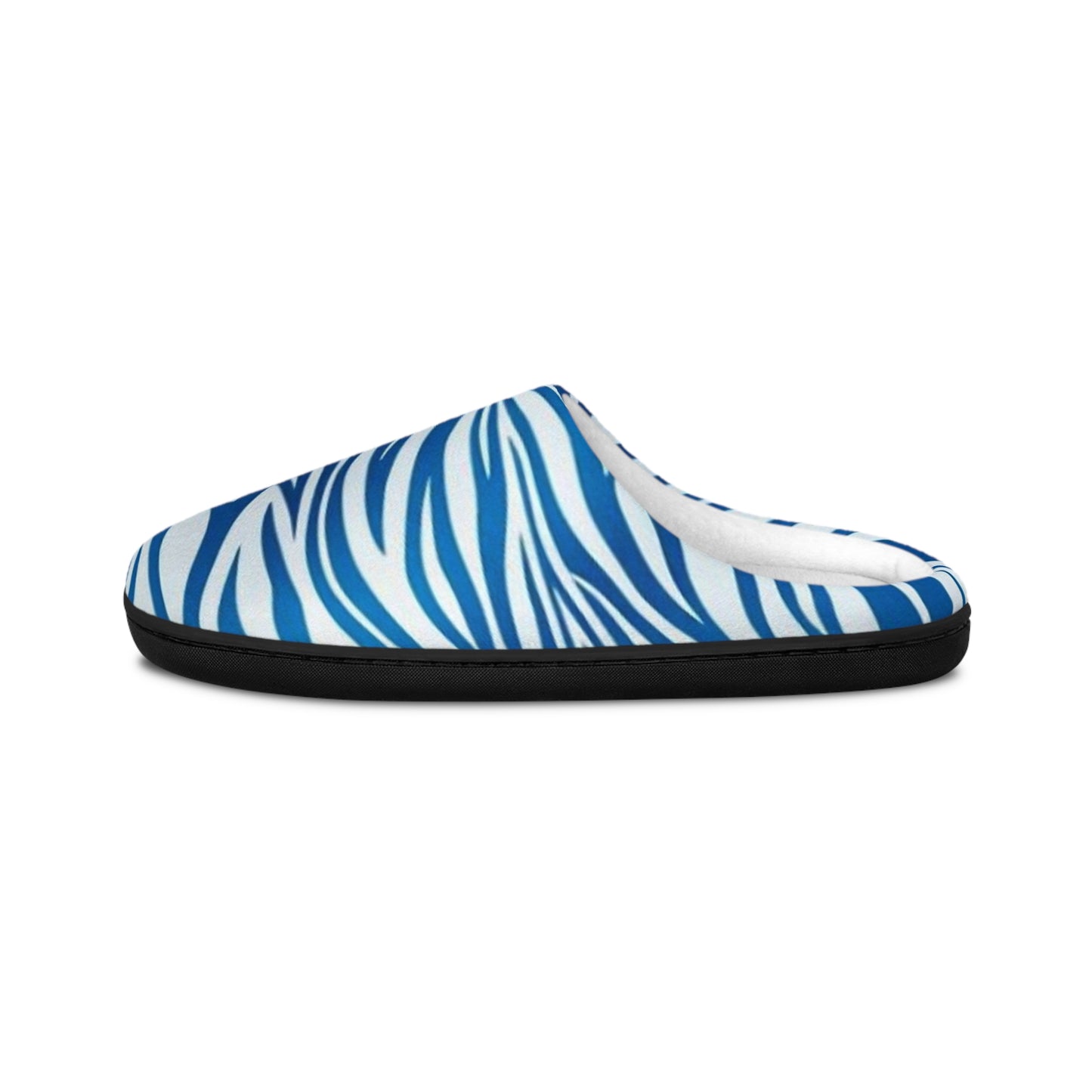 Tiger Print Slippers, Perfect for Tigers Fans, Women's Indoor Comfort