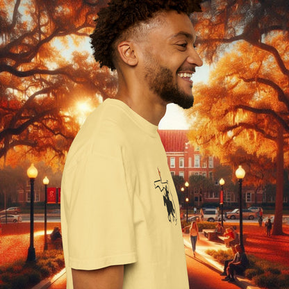 T-Shirt with Tally Design, Casual Wear, Gift for Sports Fans, College Apparel, Summer Fashion, State Pride Tee