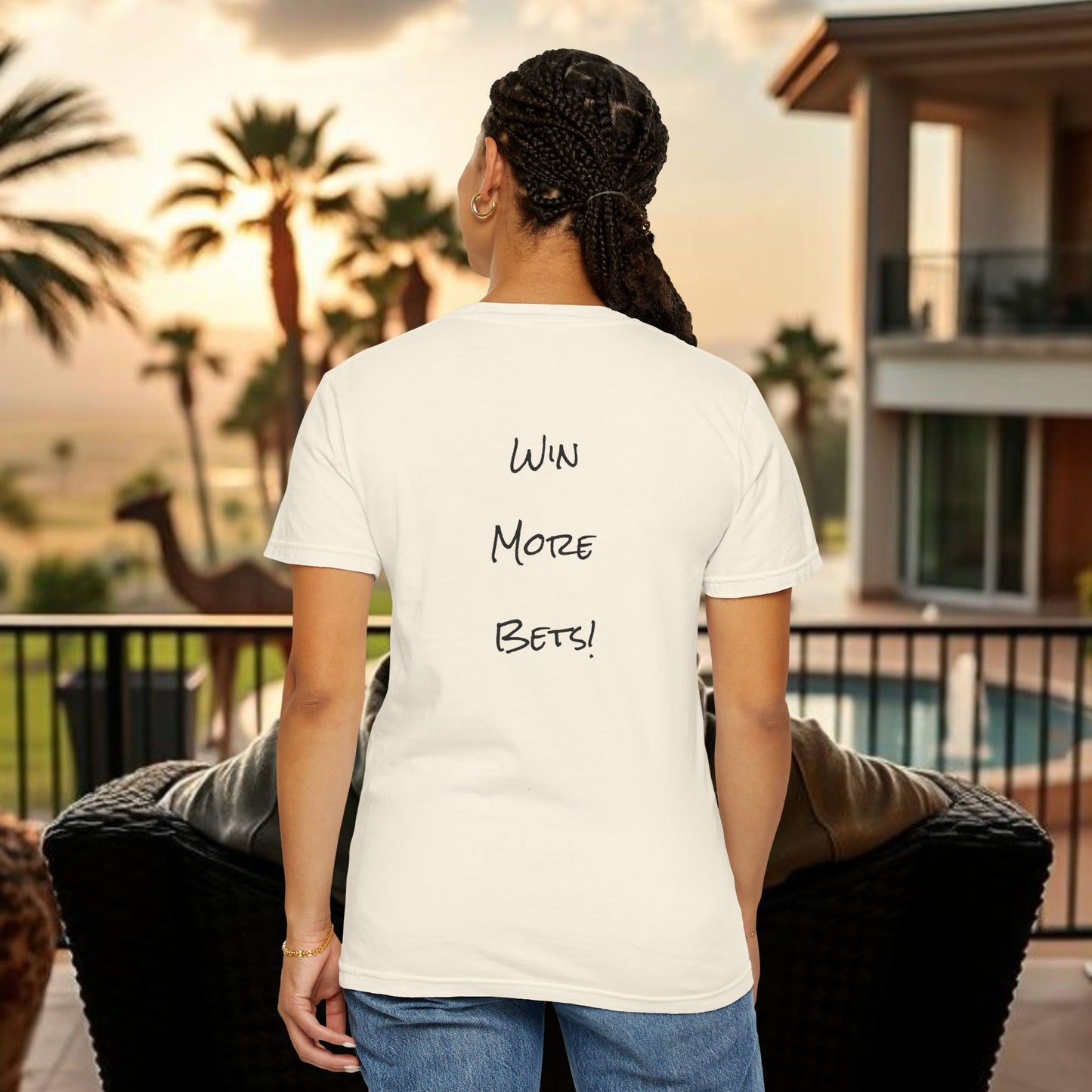 Wing Man "Gambling Problem" Unisex T-Shirt | Casual Wear, Funny Gift, Gambling Humor, Sports Betting Tee, Unique Statement Apparel