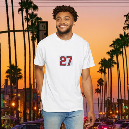 #27 T-Shirt - Perfect Gift for Sports Fans, Baseball Fans, Vintage Style, Everyday Wear, Casual Outfit