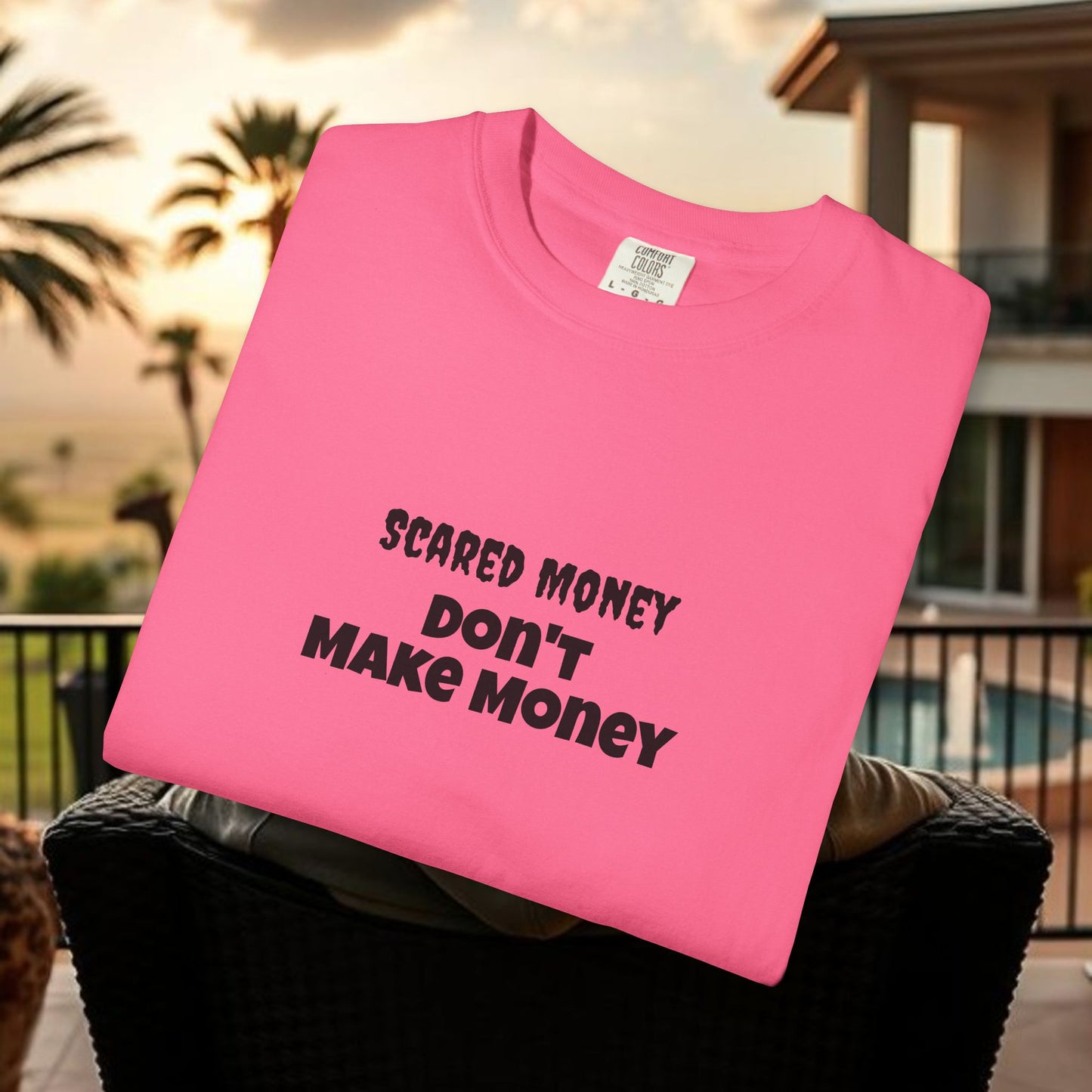 Wing Man Scared "Money Don't Make Money" - Casual Wear, Gifts for Entrepreneurs, Financial Freedom, Trendy Apparel, Affirmation Shirt