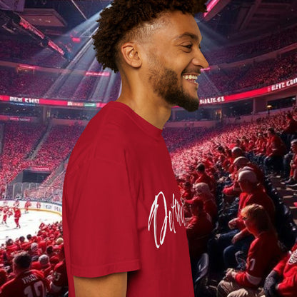 Detroit Script T-Shirt — City Pride Tee