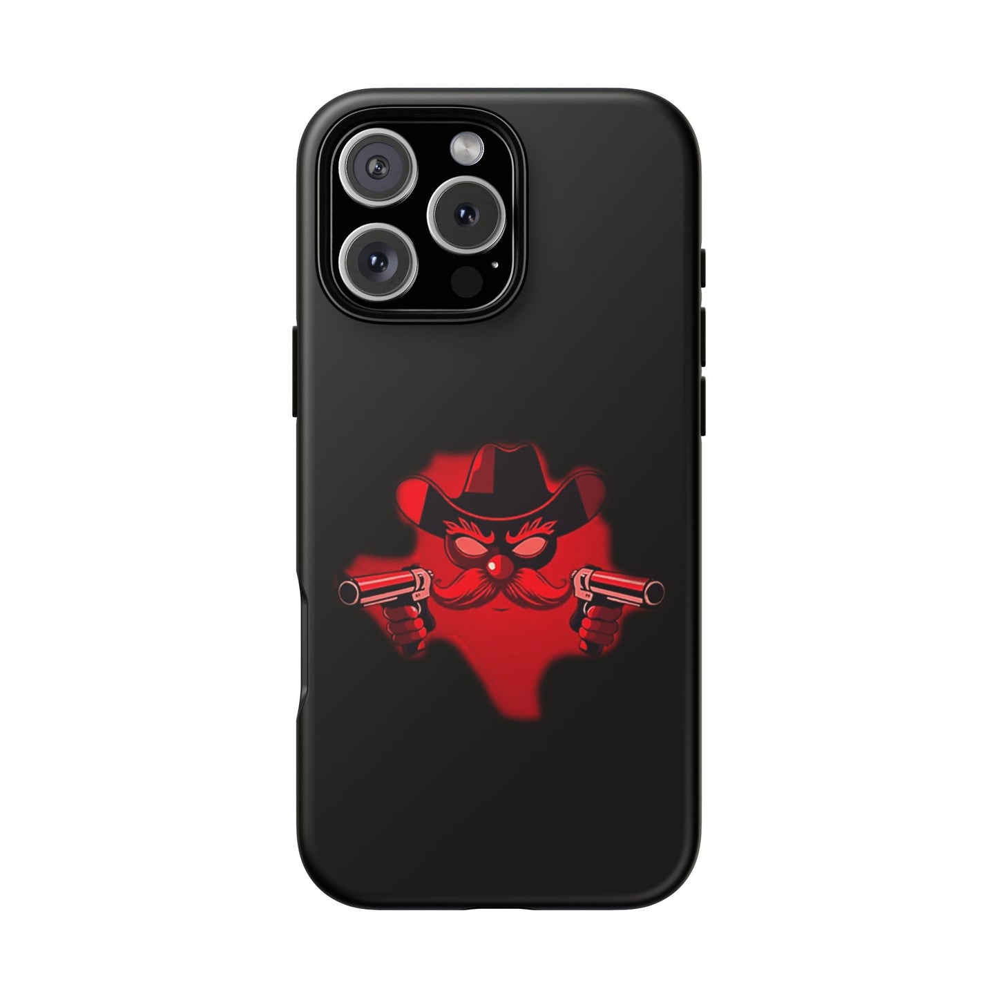 Tough Phone Case, Texan Theme, Protective Phone Cover, Gift for Sports Fans, College Football Fan Accessory