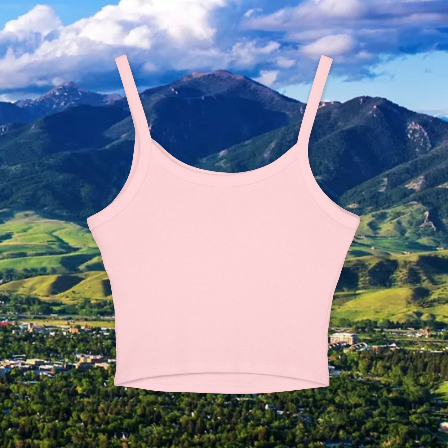 Poor Grizzlies Women's Spaghetti Strap Tank Top, Cute Summer Top, Casual Wear, Bobcat Fans, Outdoor Apparel, Stylish Tailgate Wear