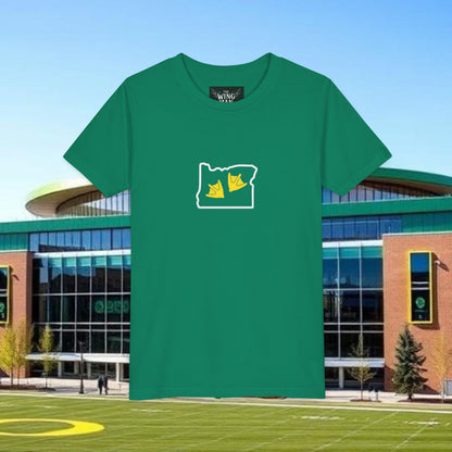 Duck Prints Youth Tee, Comfortable Kids T-Shirt, Summer Style, Gift for Young Explorers, Great for Birthdays and Holidays