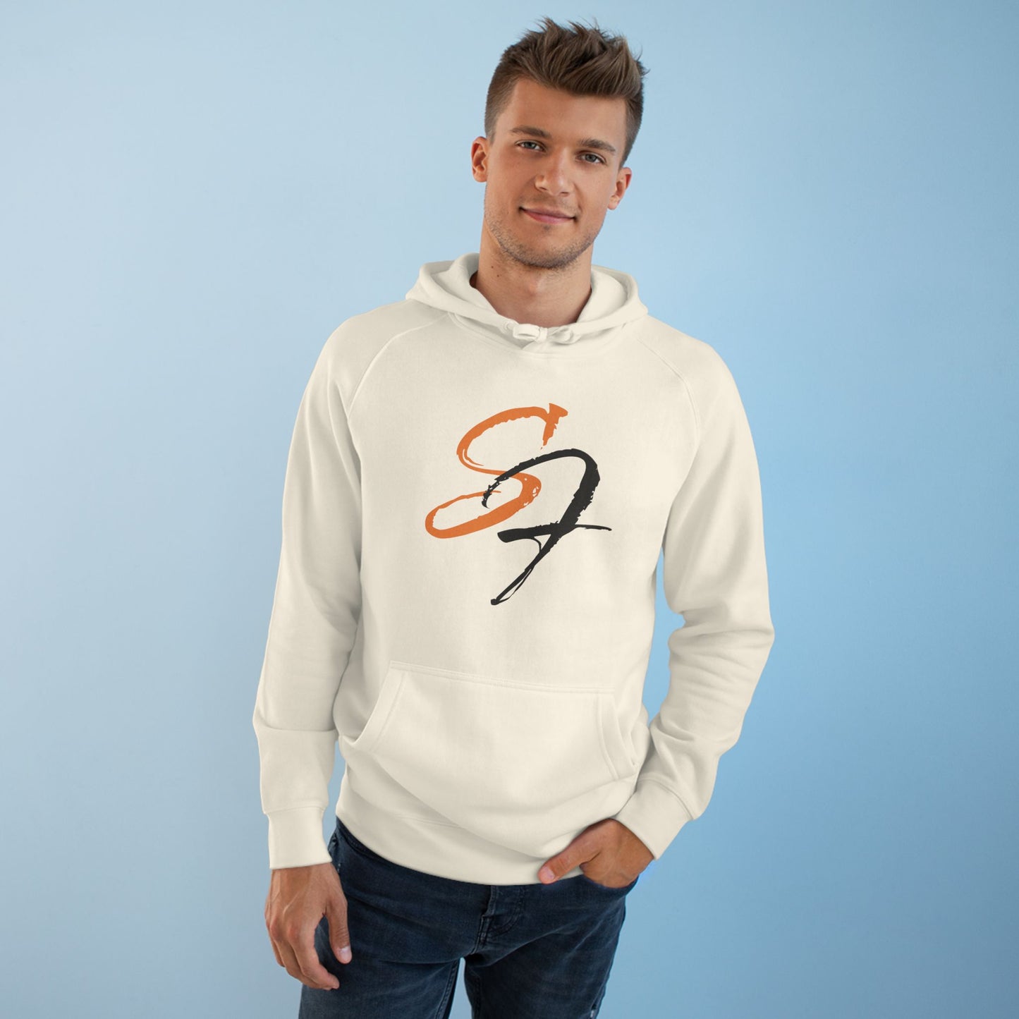 Baseball Batter Graphic Hoodie — Baseball Silhouette Logo Pullover