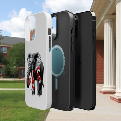 Vibrant Elephant Tough Cases - Unique Phone Case, Wildlife Lover Gift, Sports Team Accessory, Trendy Phone Cover, Fun Animal Design