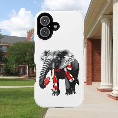 Vibrant Elephant Tough Cases - Unique Phone Case, Wildlife Lover Gift, Sports Team Accessory, Trendy Phone Cover, Fun Animal Design