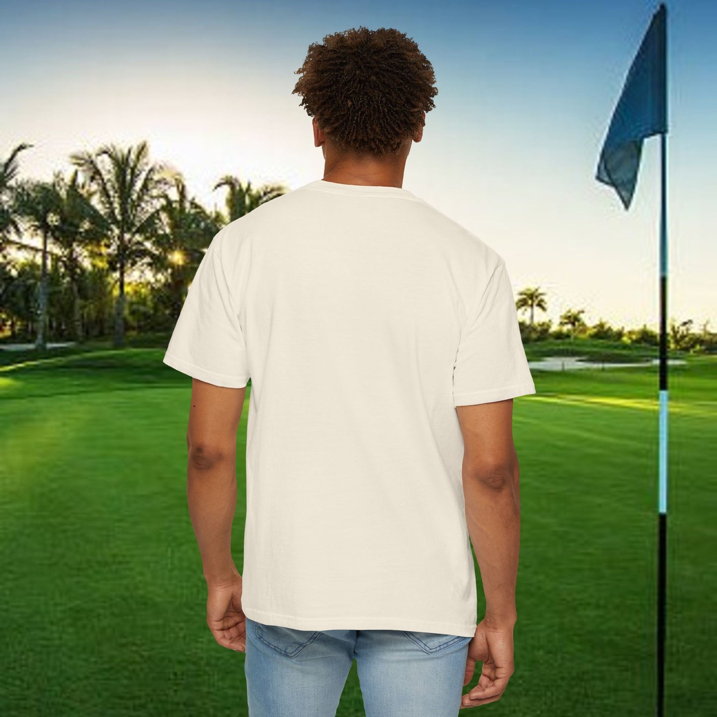 Golf Lover's Unisex Garment-Dyed T-Shirt - Perfect Gift for Golf Enthusiasts, Casual Wear, Sports Apparel, Father's Day, Birthday