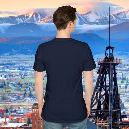 Butte, America Unisex Softstyle T-Shirt - Cozy Apparel for Locals, Travel Souvenir, Gift Idea, Casual Wear, Adventure Tee