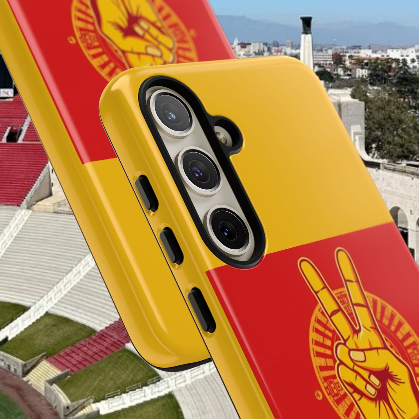 Victory Inspired Symbol Phone Case, Tough Phone Cover, Gift for Empowerment, Inspirational Tech Accessory, Unique Phone Protection