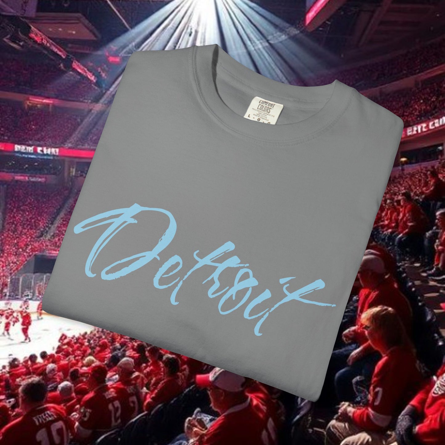 Detroit Script T-Shirt — City Pride Tee
