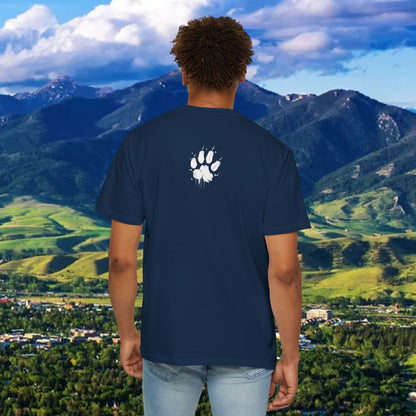 State Unisex Garment-Dyed T-shirt for Cat Fans and Gameday, Tailgate Shirt, Team Spirit Tee, College Football