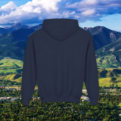 Bobcat Born Youth Hoodie, Cozy Sweatshirt for Kids, Great for School, Outdoor Adventures, Gifts, Sports Events