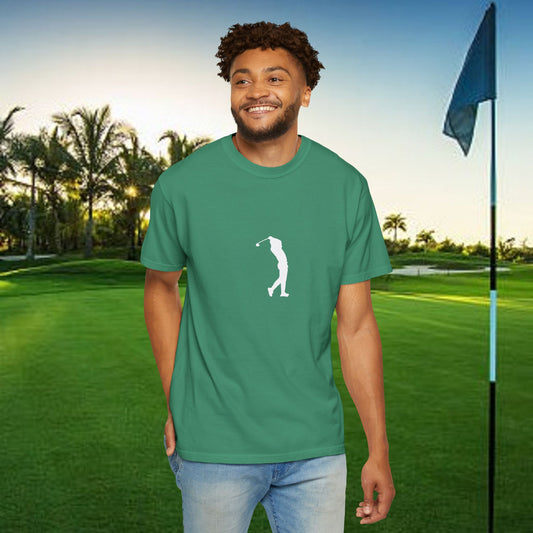 Golf Lover's Unisex Garment-Dyed T-Shirt - Perfect Gift for Golf Enthusiasts, Casual Wear, Sports Apparel, Father's Day, Birthday
