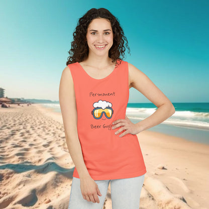 Beer Goggles Tank Top, Unisex Tank, Summer Apparel, Beachwear, Funny Gift, Pool Party Top