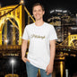 Pittsburgh Softstyle Tee, Unisex Graphic T-Shirt, Casual Wear, Sports Fan Apparel, Gift for Him/Her