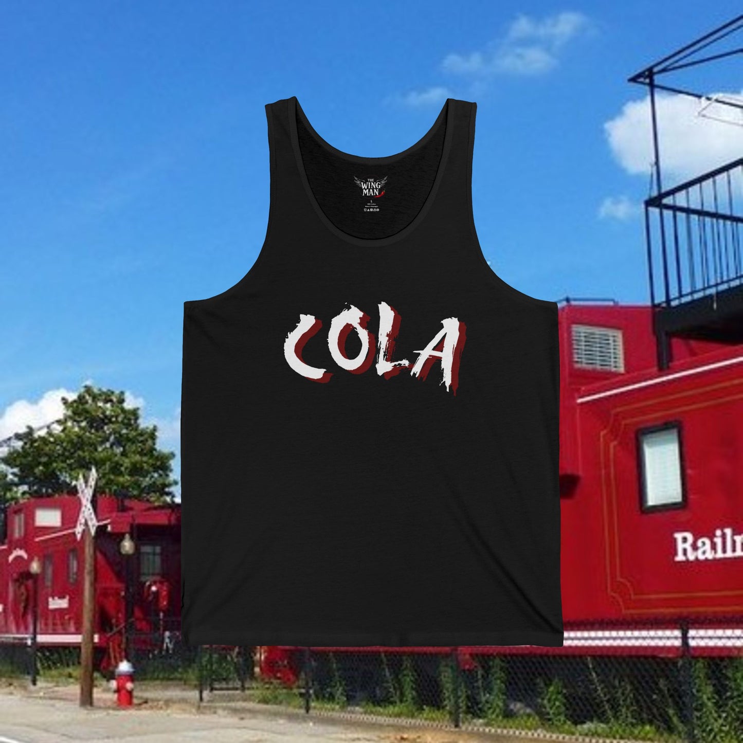 COLA Unisex Jersey Tank for Casual Wear, Beach Days, Gifts, Festivals, Colorful Designs, Summer Wardrobe Essential