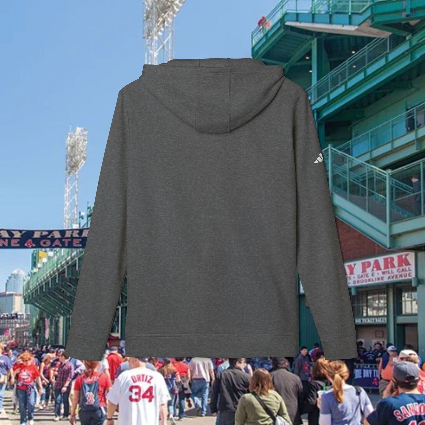 Dirty Water Unisex Fleece Hoodie with Boston Dirty Water Design, Cozy Casual Wear, Gift for Baseball Fans