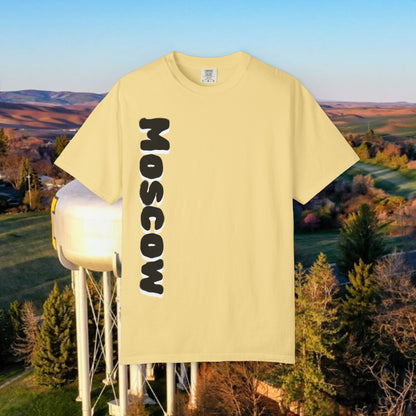 Moscow Idaho Graphic Tee, Unisex T-shirt, Gift for Travelers, Home State Apparel, Casual Wear, Summer Style