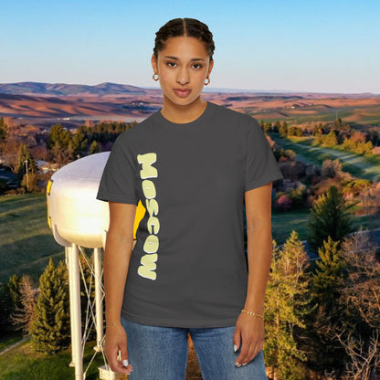 Moscow Idaho Graphic Tee, Unisex T-shirt, Gift for Travelers, Home State Apparel, Casual Wear, Summer Style