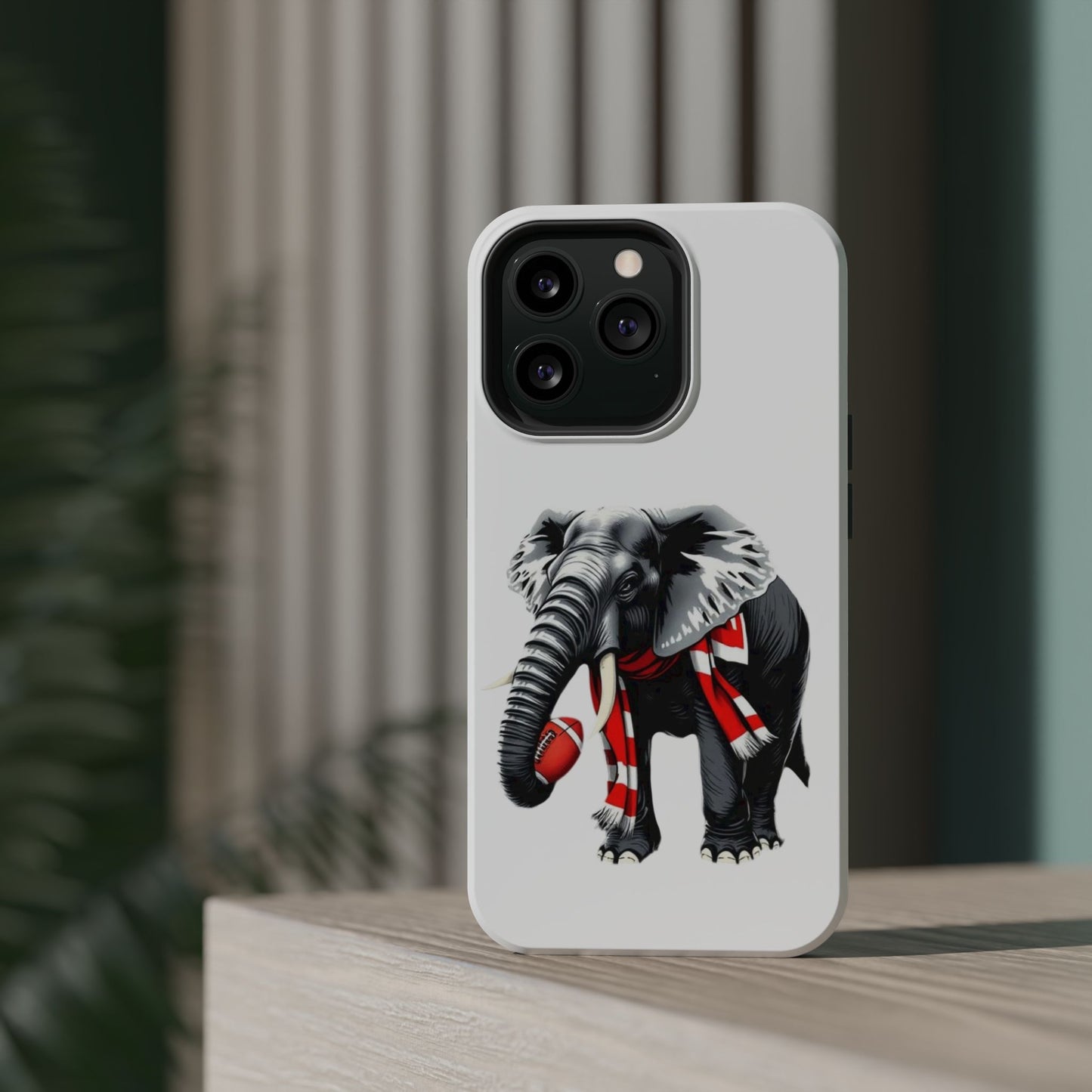 Vibrant Elephant Tough Cases - Unique Phone Case, Wildlife Lover Gift, Sports Team Accessory, Trendy Phone Cover, Fun Animal Design