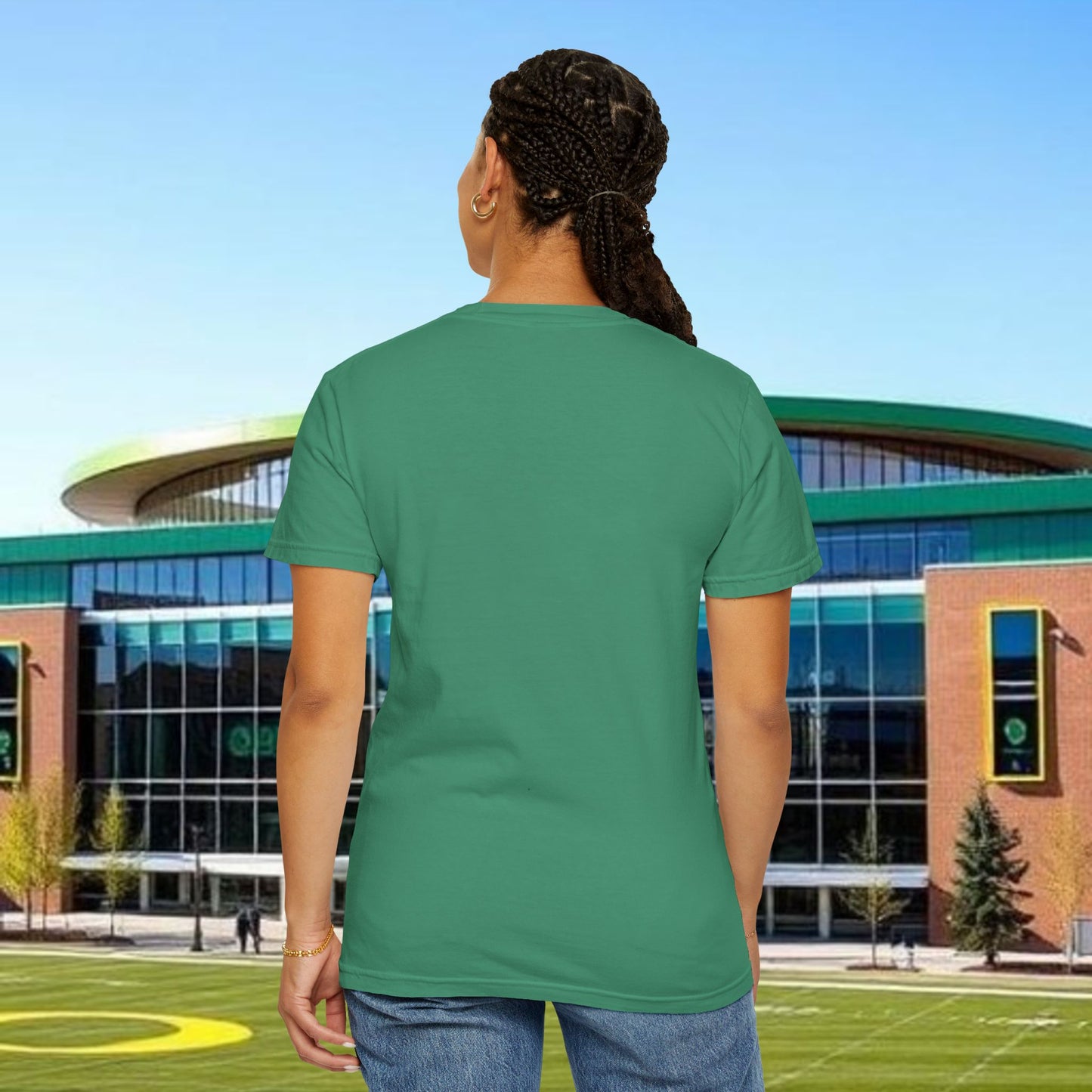 Eugene Saturdays T-Shirt | Unisex Garment-Dyed Tee for Gametime, College Spirit, Graduation, Tailgating, Oregon Fans