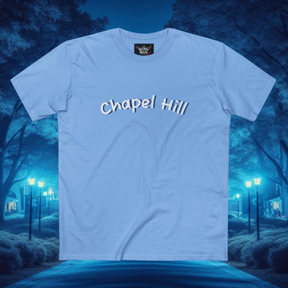 Chapel Hill Adult Tee, Unisex Casual Shirt, Everyday Wear, Sports Fan Shirt, Gift for College Student