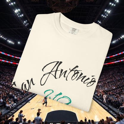 San Antonio 210 Script T-Shirt, Soft-Style T-Shirt, Perfect Statement Piece