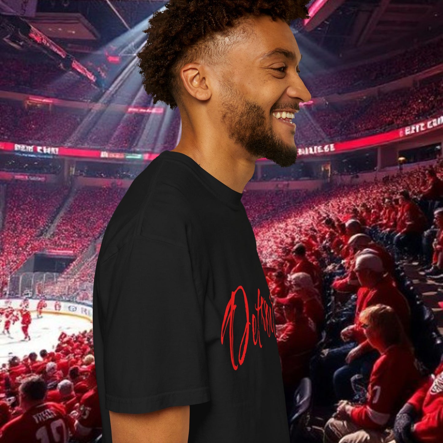 Detroit Script T-Shirt — City Pride Tee