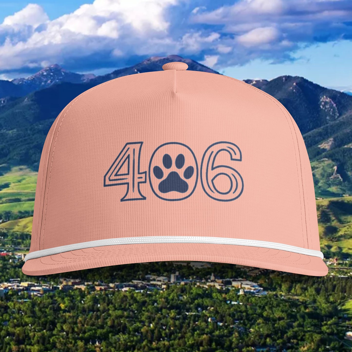 Sunwashed 406 Paw Rope Cap