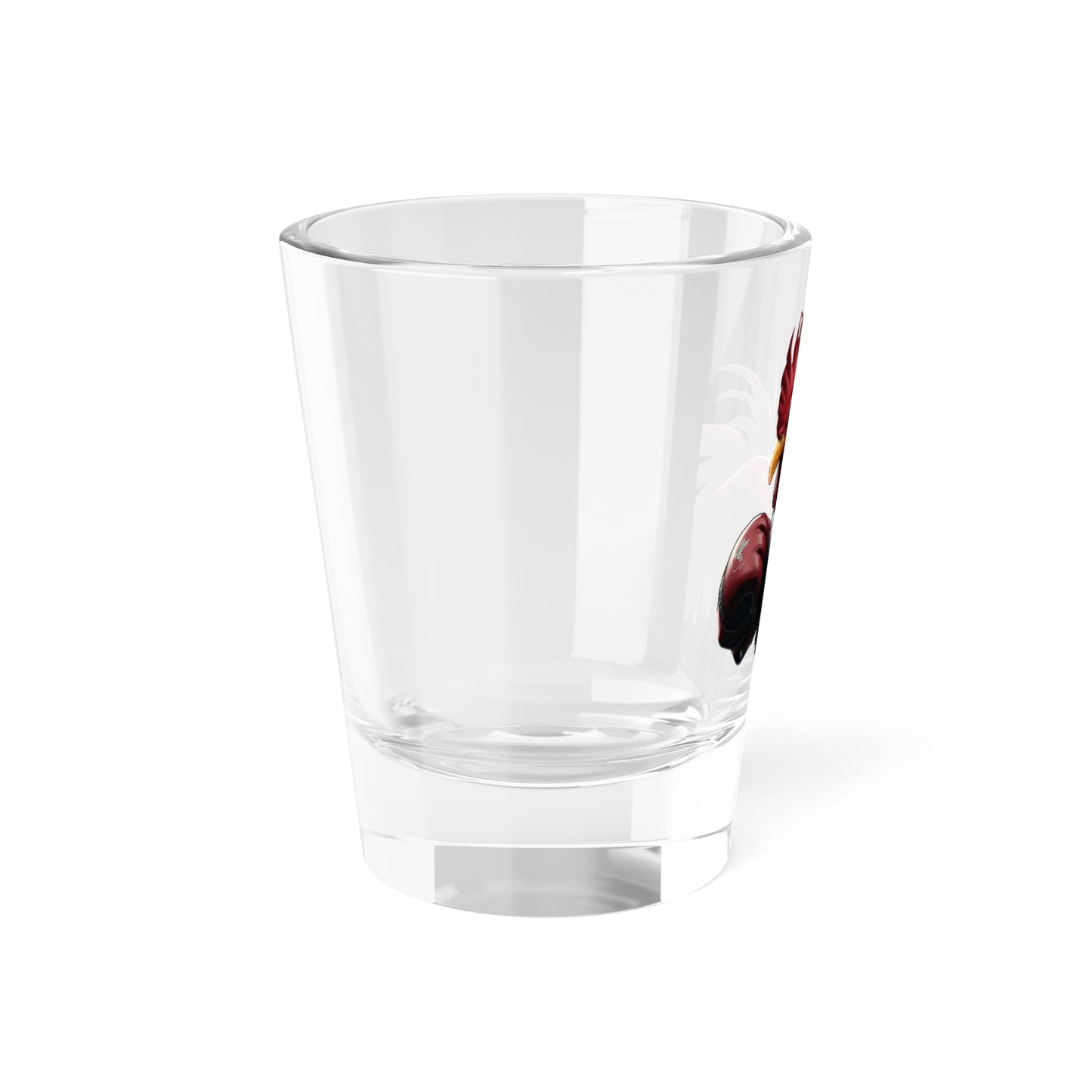 Rooster Boxing Shot Glass — 1.5oz Novelty Barware Gift