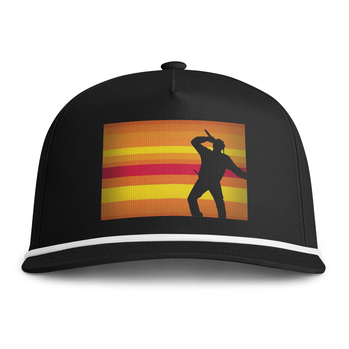 Houston Rope Cap — Retro Surfing Trucker Hat