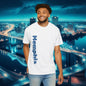 Memphis Graffiti Unisex T-shirt, Casual Streetwear Tee, Travel Souvenir, Gift for Music Lovers, Urban Style Apparel, Birthday Present