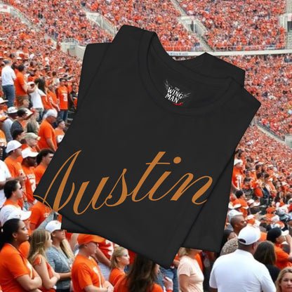 Austin Graphic Tee, Casual Unisex Shirt, Austin Shirt, Gifts for Texas Lovers, Everyday Wear, Unique Tourist Souvenir