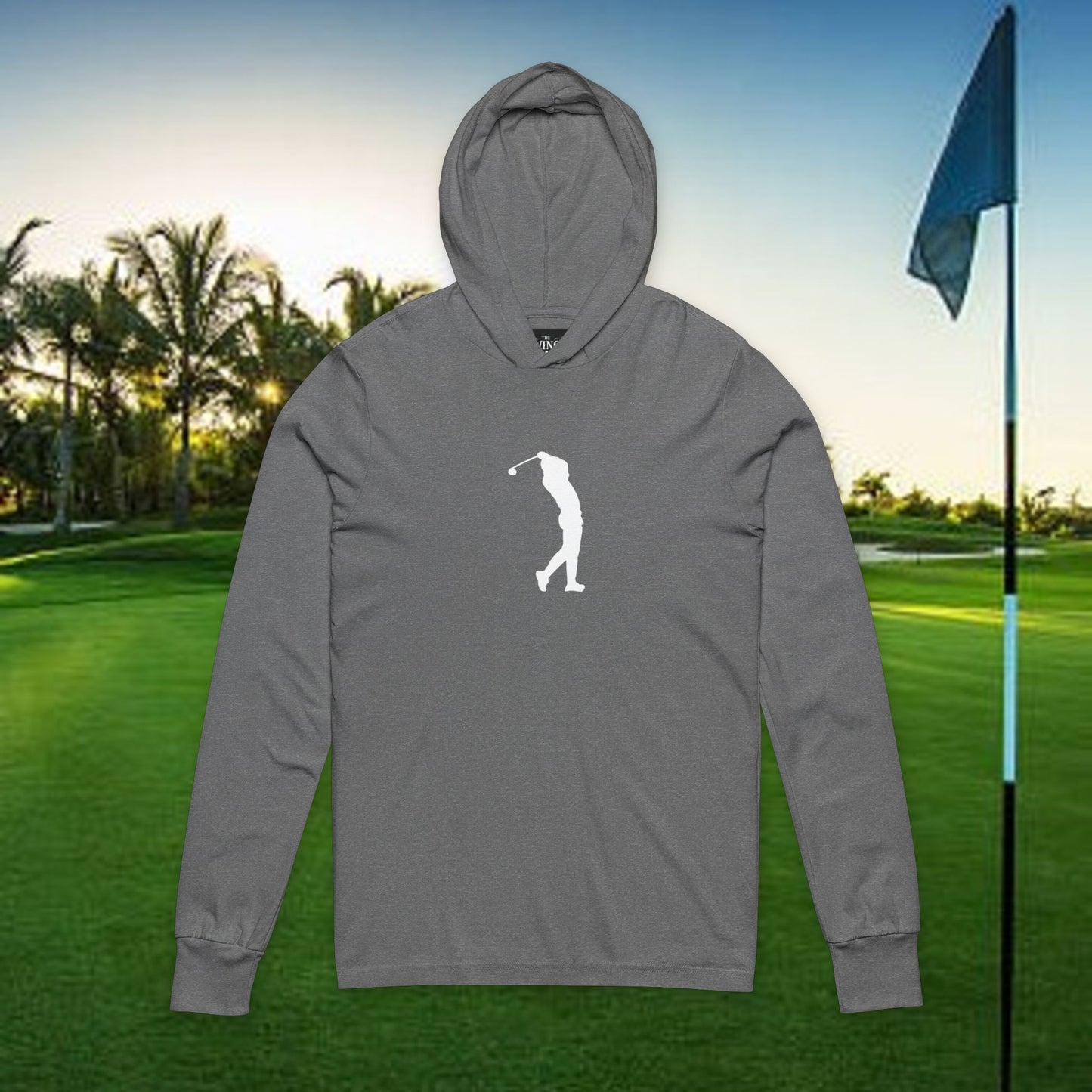 Golf Swing Unisex Hoodie Tee, Sports Apparel, Golf Gift, Casual Wear, Athleisure Style, Summer Outfit