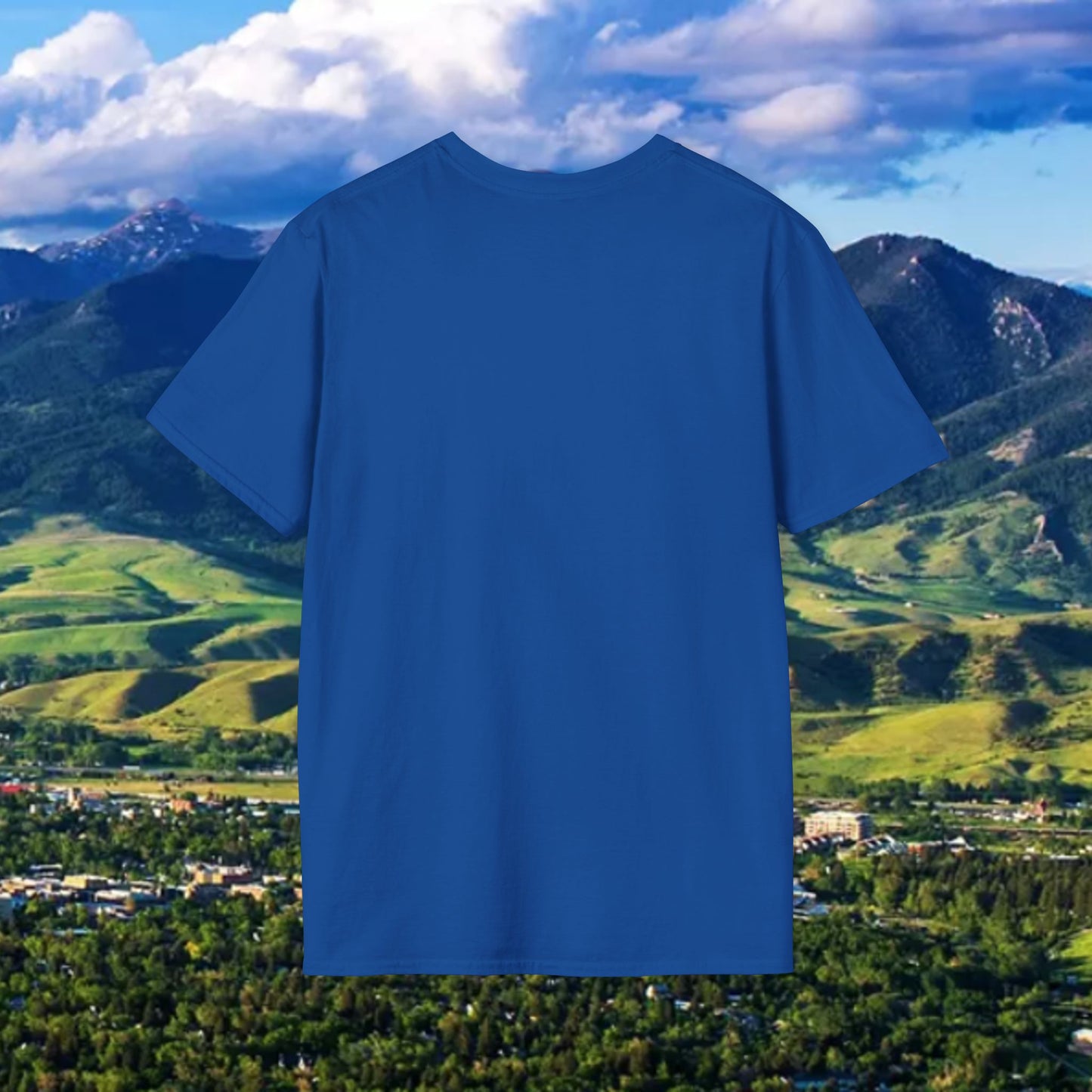 Upside Down FTG Unisex Softstyle T-Shirt - Trendy Fashion Tee, Everyday Comfort, Gift for Bobcat Fans, Gameday Wear, Relaxed Style