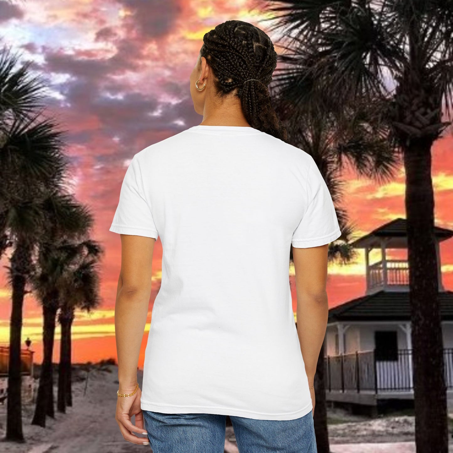 Xander Fan Unisex Garment-Dyed T-Shirt with Fun Graphics | Casual Wear, Gift for Friends, Padres Gameday, Trendy Outfit, Street Style