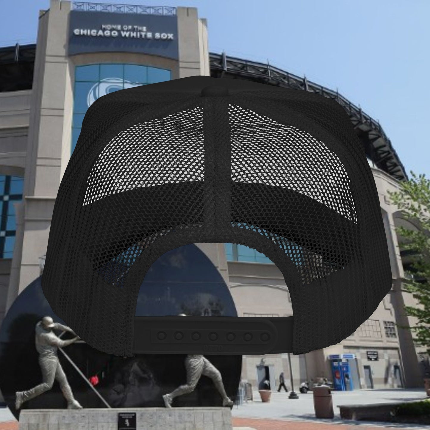 South Side Embroidered Foam Trucker Hat, Casual Cap, Streetwear Hat, Outdoor Hat, Gift for Him, Music Festival Accessory