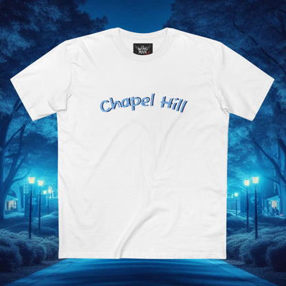 Chapel Hill Adult Tee, Unisex Casual Shirt, Everyday Wear, Sports Fan Shirt, Gift for College Student