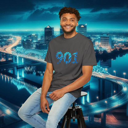 Memphis T-Shirt with 901 Design, Casual Graphic Tee, Unisex Wear, Trendy Apparel, Gift for Memphis Fans