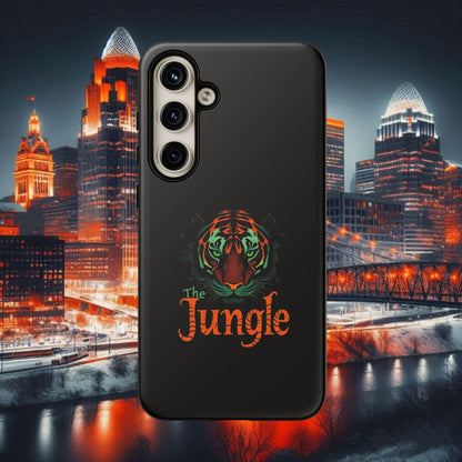 Phone Case, The Jungle Tough Phone Case for Football Fans, Friend Gift, Football Fan Accessories, Custom Phone Cover, Sports Team