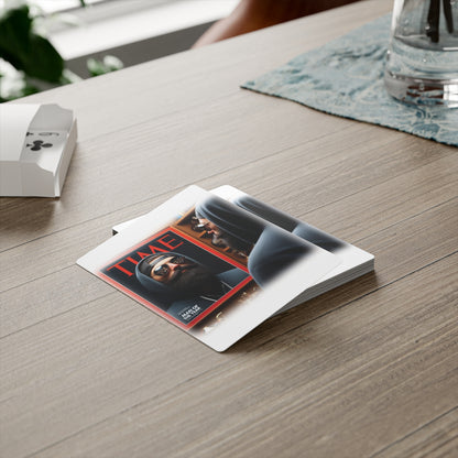 Wing Man Poker Card Deck - Stylish Playing Cards for Game Nights, Gifts for Gamers, Poker Addicts, Casino Lovers, Home Decor