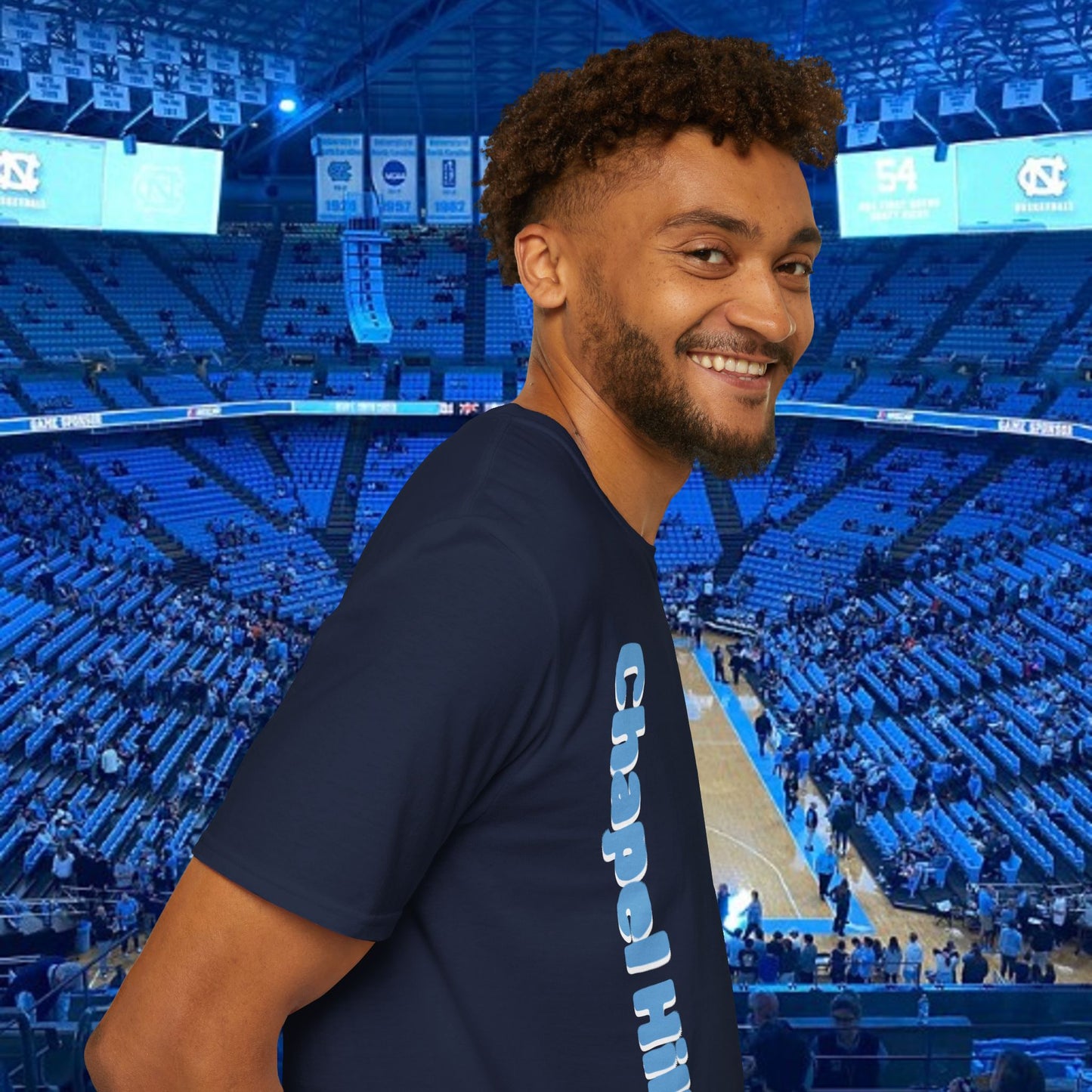 Chapel Hill 23 Unisex Softstyle T-Shirt - Casual Fan Tee, Sportswear, College Apparel, Gift for Graduates, Game Day Shirt