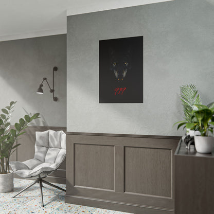 Wolfpack Art Poster, Wolf 901 Raleigh Poster, Gift for Die Hard Fans, Home Decor, 919 Design