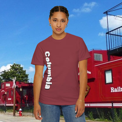 Columbia South Carolina Graphic Tee, Unisex T-Shirt, Trendy Summer Top, Gift for Travelers, Beachwear, Casual Wear